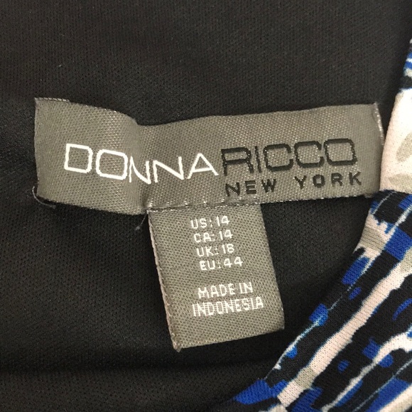 Donna Ricco | Sleeveless Dress | Size 14 - Picture 4 of 7